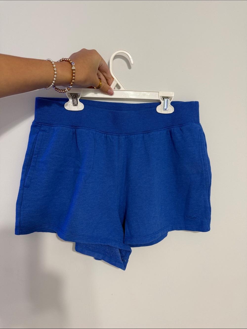 Casual Blue Women’s Lounge Shorts From Hollister